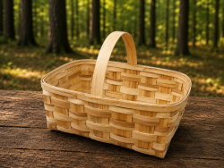 Cesta de castaño